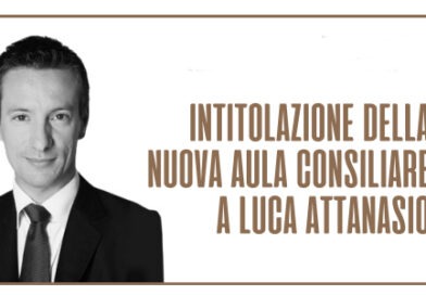 Cesano – Intitolazione della nuova Aula Consiliare alla memoria di Luca Attanasio