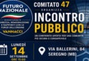 Incontro pubblico a Seregno su sicurezza, prevenzione della violenza e remigrazione