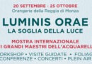 “Luminis Orae” | L’acquerello internazionale torna alla Reggia di Monza